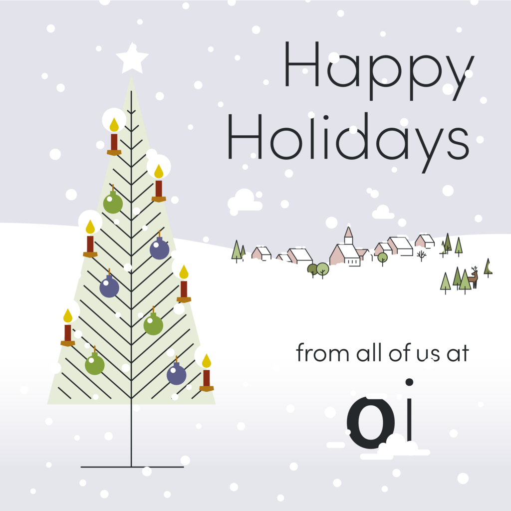 Happy Holidays from Otto International 1 Oi holiday card 2022 IMG
